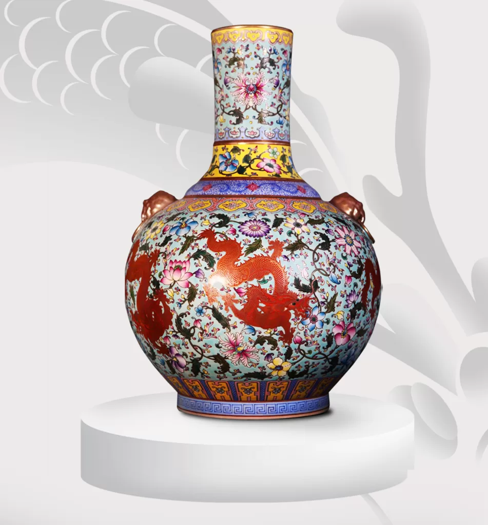 THE DRAGON IN THE GARDEN OF YING CHENG